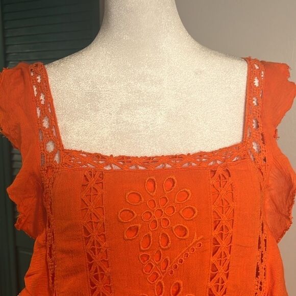 Free People FP One Free Priscilla Dress in coral -  xs/small ($128) - Picture 4 of 10